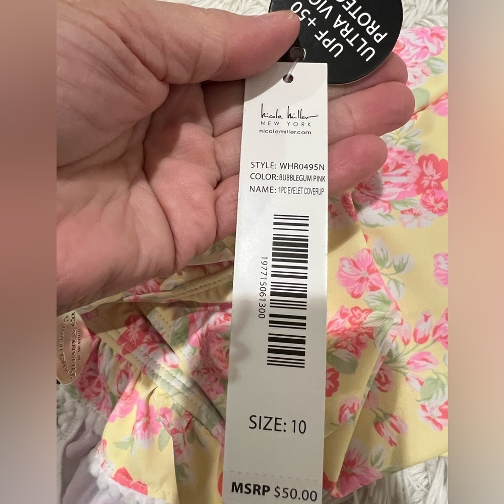 Nicole Miller Girls Swimwear - size 10 - NWT - Picture 5 of 6